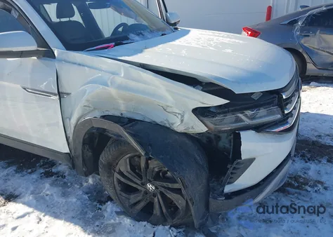 2023 Volkswagen Atlas Cross Sport 3.6L V6 Se W/Technology z USA, uszkodzony, nr VIN 1V2KE2CA0PC200832